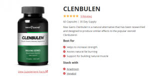 Clenbulen - Fat Burner Builds Muscle